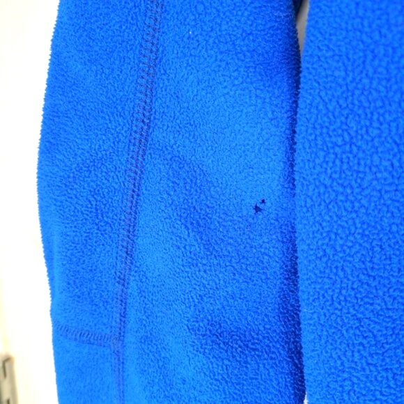 Marmot Blue Quarter Zip Fleece Pullover Size XL - Picture 6 of 6